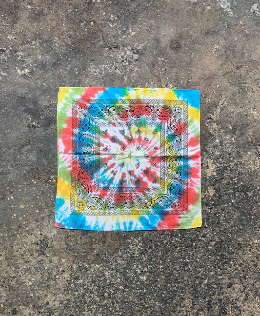 Rainbow Swirl - Tie Dye - Bandana